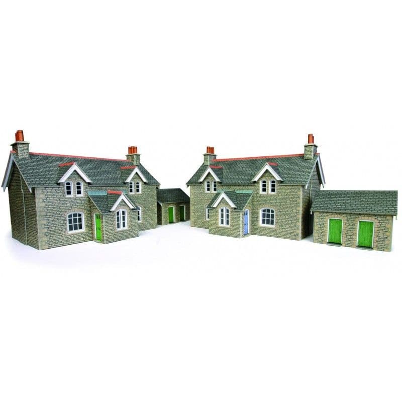 Metcalfe PO255 00/H0 Scale Workers Cottages