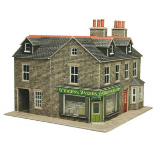 Metcalfe PO264 00/H0 Scale Corner Shop - Stone