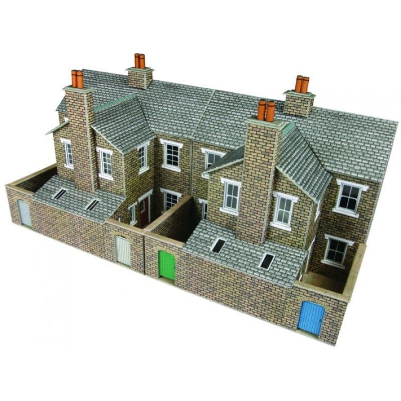 Metcalfe PO277 00/H0 Scale Low Relief House Back - Stone