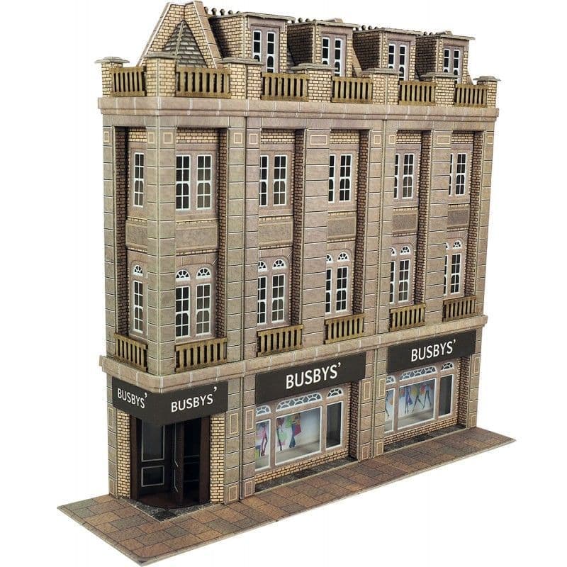 Metcalfe PO279 00/H0 Scale Low Relief Department Store