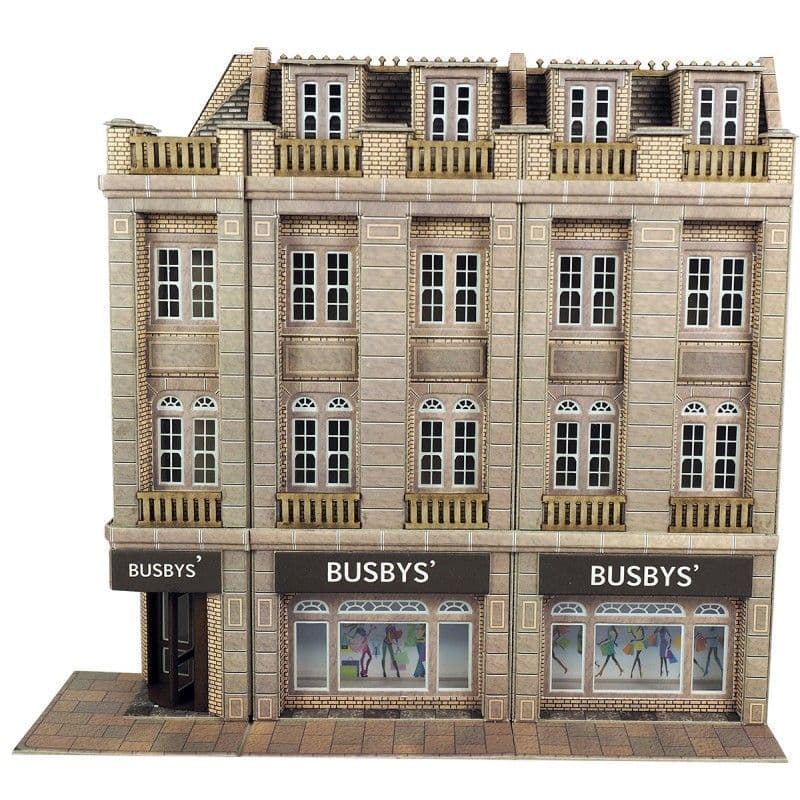 Metcalfe PO279 00/H0 Scale Low Relief Department Store