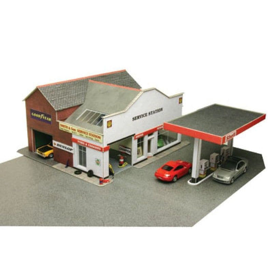 Metcalfe PO281 00/H0 Scale Service Station