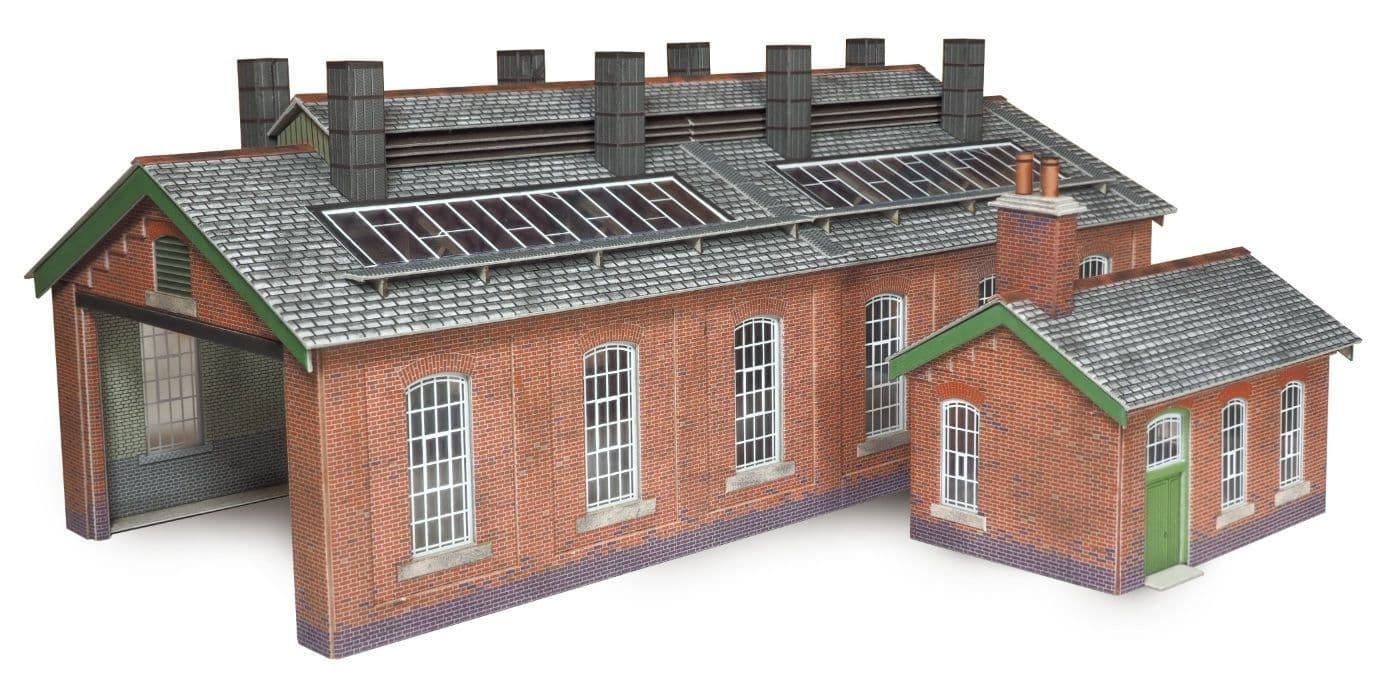 Metcalfe PO313 00/H0 Scale  Scale Double Track Engine Shed