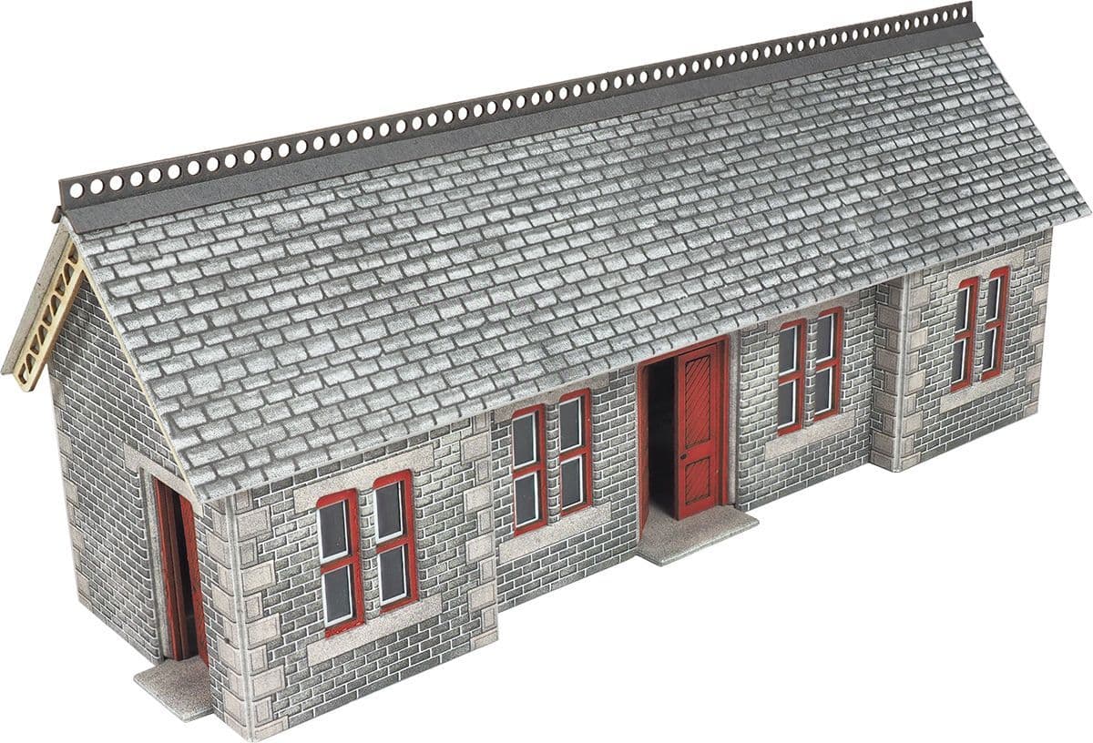 Metcalfe PO334 00/H0 Scale Settle - Carlisle Platform Shelter