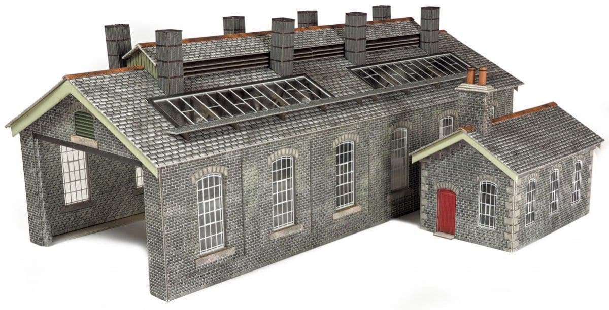 Metcalfe PO337 00/H0 Scale Scale Settle/Carlisle Double Track Engine Shed