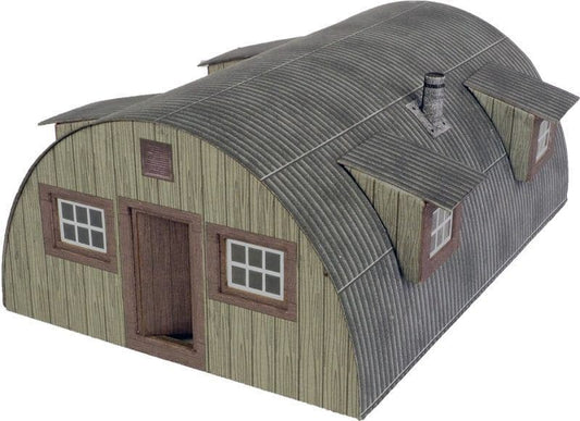 Metcalfe PO415 00/H0 Scale Nissen Hut- Midi Kit