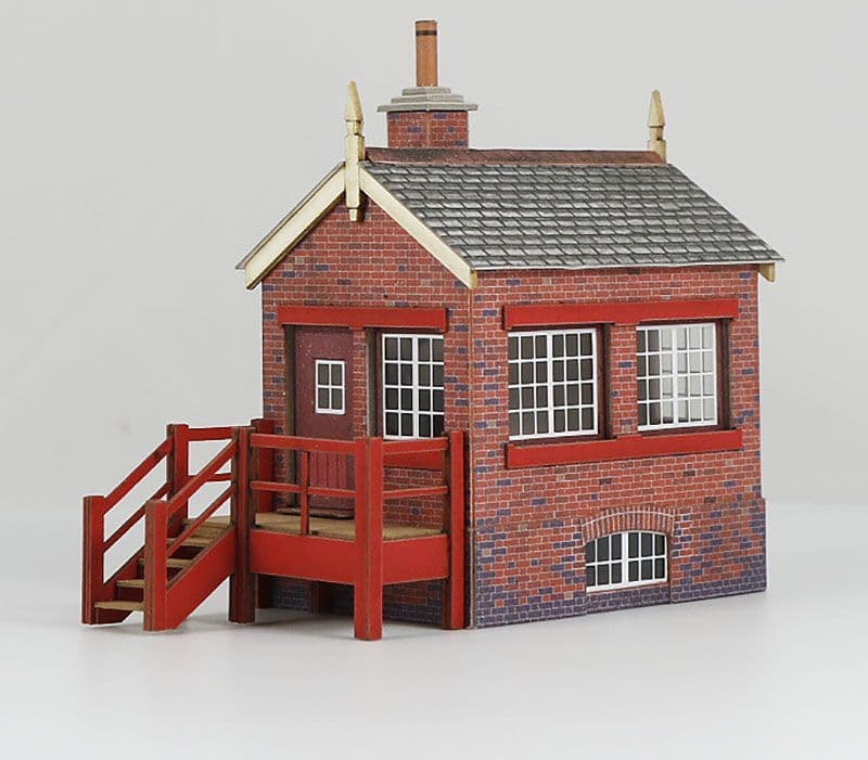 Metcalfe PO430 00/H0 Scale Small Signal Box - Midi Kit