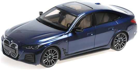 Minichamps 110 023012 Bmw I4 M50, 2022, Blue Metallic 1:18 Scale *PRE ORDER £187.84*