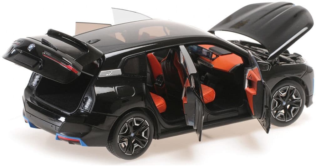 Minichamps 110 023101 Bmw Ix, 2022, Black Metallic 1:18 Scale *PRE ORDER £196.34*