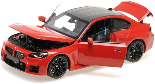 Minichamps 110 023120 Bmw M2, 2023, Red Metallic 1:18 Scale *PRE ORDER £187.84*