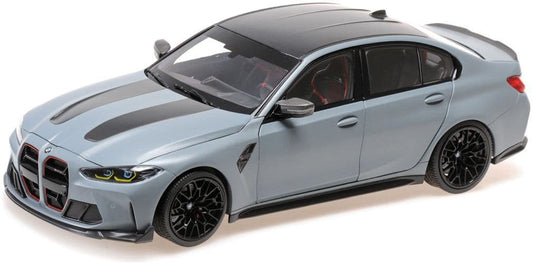 Minichamps 110 023501 Bmw M3 Cs, 2023, Grey Metallic 1:18 Scale *PRE ORDER £187.84*