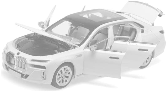 Minichamps 110 023702 Bmw I7 M70 (G70), 2024, White Metallic 1:18 Scale *PRE ORDER £214.19*
