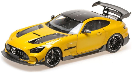 Minichamps 110 032021 Mercedes-Amg Gt Black Series 2021, Yellow Metallic (Solarbeam) 1:18 Scale *PRE ORDER £187.84*