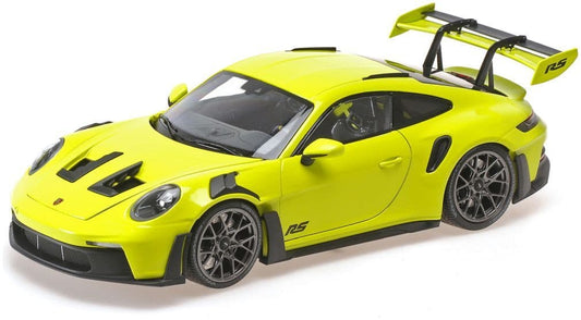 Minichamps 110 062028 Porsche 911 (992) Gt3Rs 2023, Acid Green W Black Wheels 1:18 Scale *PRE ORDER £187.84*