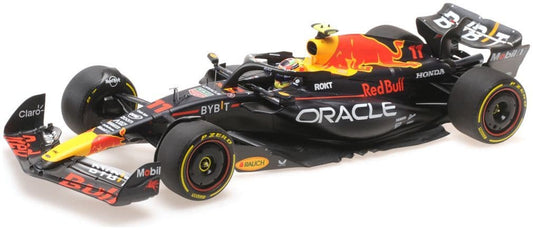 Minichamps 110 232311 Oracle Red Bull Racing Rb19 Sergio Perez, Abu Dhabi Gp 2023 1:18 Scale *PRE ORDER £152.14*