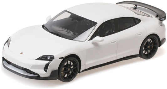 Minichamps 117 069404 Porsche Taycan Turbo Gt, 2024, White 1:18 Scale *PRE ORDER £178.49*