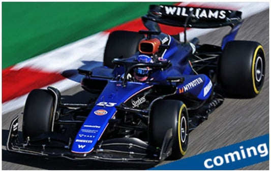 Minichamps 117 240123 Williams Racing Fw46, Alex Albon, 2024 1:18 Scale *PRE ORDER £181.89*