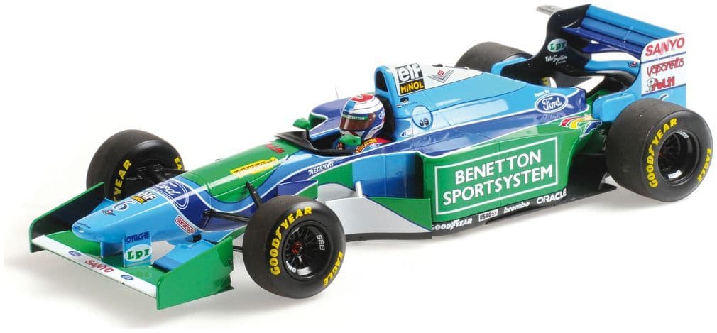 Minichamps 127 941206 Benetton Renault B194, Jos Verstappen 1994 1:12 Scale *PRE ORDER £512.54*