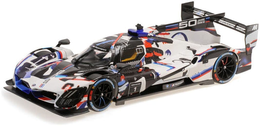 Minichamps 155 232001 Bmw M Hybrid V8 Lmdh, 2023, Camouflage 1:18 Scale *PRE ORDER £124.94*