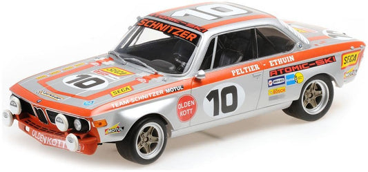 Minichamps 155 722710 Bmw 2800 Cs 1972 Fitzpatrick/Peltiere Spa 24H 1:18 Scale *PRE ORDER £116.44*