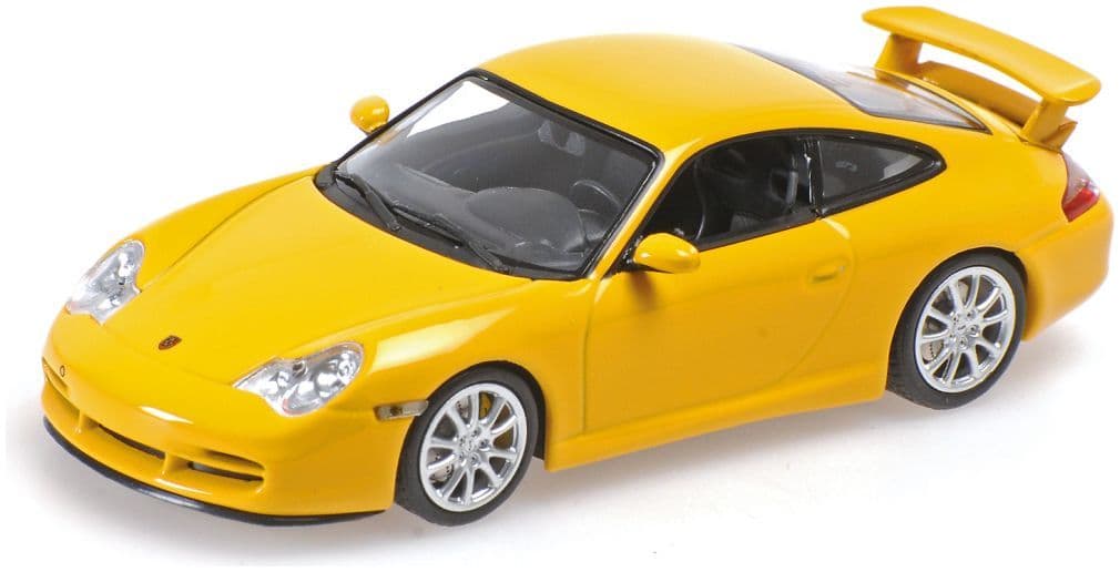 Minichamps 400 062028 Porsche 911 Gt3, 2003, Yellow 1:43 Scale *PRE ORDER £53.54*