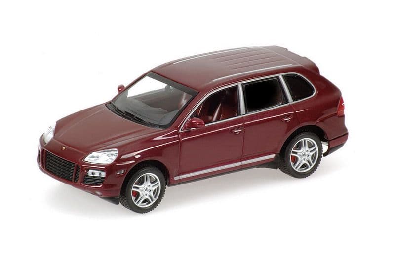 Minichamps 400 066270, Porsche Cayenne Turbo 2006, Red Metallic, LAST FEW.