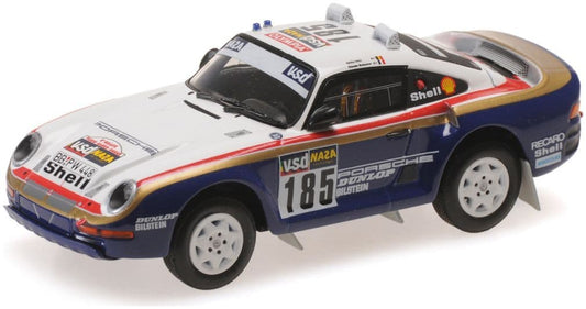 Minichamps 400 866285 Porsche 959, Ickx/Brasseur Rally Paris-Dakar 1986 1:43 Scale *PRE ORDER £71.39*