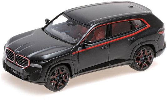 Minichamps 410 023301 Bmw Xm, 2023, Black Metallic (Red Label) 1:43 Scale *PRE ORDER £53.54*