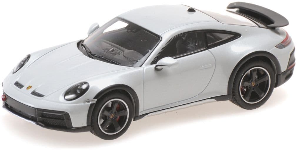Minichamps 410 062074 Porsche 911 Dakar, 2022, Grey Metallic 1:43 Scale *PRE ORDER £53.54*