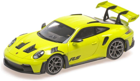 Minichamps 410 062111 Porsche 911 (992) Gt3Rs 2023, Acid Green W Black Wheels 1:43 Scale *PRE ORDER £53.54*