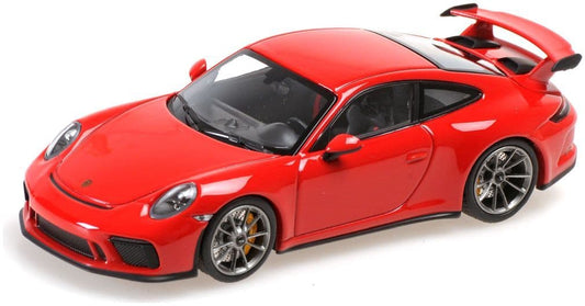 Minichamps 410 066030 Porsche 911 Gt3, 2017, Red 1:43 Scale *PRE ORDER £53.54*