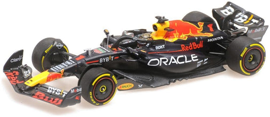 Minichamps 410 232301 Oracle Red Bull Racing Rb19 2023 M. Verstappen Winner Abu Dhabi Gp 1:43 Scale *PRE ORDER £71.39*