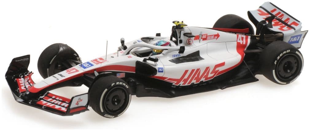 Minichamps 417 221147 Haas F1 Team Vf-22 Mick Schumacher, 6th Place Austrian GP 20 1:43 Scale *PRE ORDER £76.49*