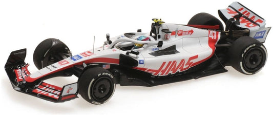 Minichamps 417 221147 Haas F1 Team Vf-22 Mick Schumacher, 6th Place Austrian GP 20 1:43 Scale *PRE ORDER £76.49*