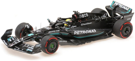 Minichamps 417 239947 Mercedes-Amg W14 E Performance 2023 M. Schumacher Barcelona Test 1:43 Scale *PRE ORDER £76.49*