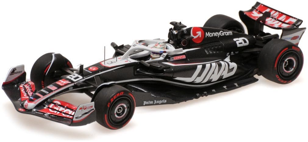 Minichamps 417 240120 Moneygram Haas F1 Team Vf-24 Kevin Magnussen, 2024 1:43 Scale *PRE ORDER £73.09*
