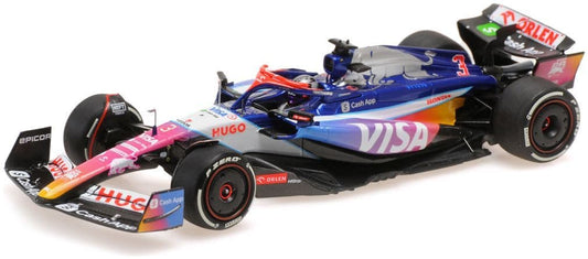 Minichamps 417 240603 Visa Cash Rb Vcarb 01 2024 D. Ricciardo Miami Gp 1:43 Scale *PRE ORDER £73.09*