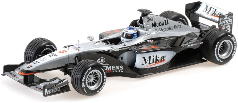 Minichamps 530 011803 Mclaren Mercedes Mp4/16, Mika Hakkinen 2001 1:18 Scale *PRE ORDER £152.14*