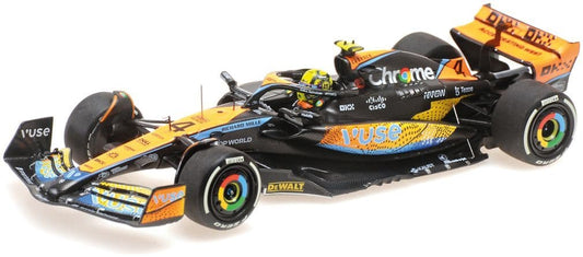 Minichamps 537 236604 Mclaren F1 Team Mcl60 Lando Norris, Abu Dhabi Gp 2023 1:43 Scale *PRE ORDER £76.49*
