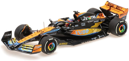 Minichamps 537 236681 Mclaren F1 Team Mcl60 Oscar Piastri, Abu Dhabi Gp 2023 1:43 Scale *PRE ORDER £76.49*