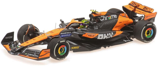Minichamps 537 244404 Mclaren Formula 1 Team Mcl38 Lando Norris, Winner Miami GP 2024 1:43 Scale *PRE ORDER £73.09*