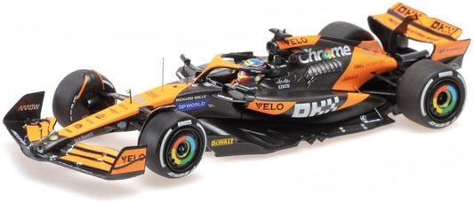 Minichamps 537 244481 Mclaren Formula 1 Team Mcl38 Oscar Piastri, Miami Gp 2024 1:43 Scale *PRE ORDER £73.09*