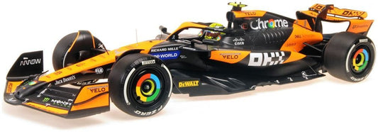 Minichamps 537 247804 McLaren F1 Team MCL38 Lando Norris 1st Miami 2024 1:12 Scale *PRE ORDER £657.89*
