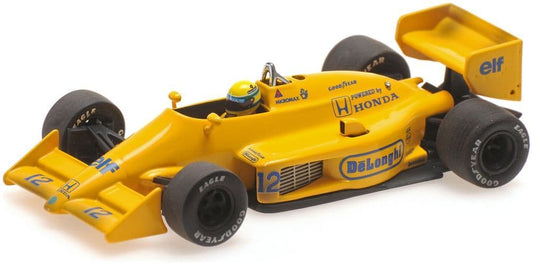 Minichamps 540 873392 Lotus Honda 99T 1987 A. Senna 1st Win Monaco Dirty 1:43 Scale *PRE ORDER £76.49*