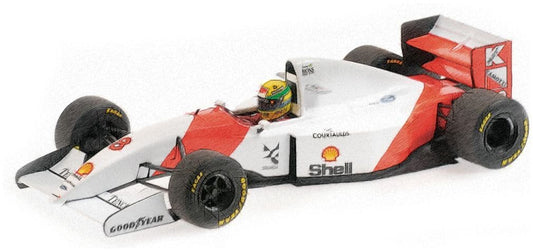 Minichamps 540 933898 Mclaren Ford Mp4/8, Dirty Version 1993 A. Senna Brazil Gp Winner 1:18 Scale *PRE ORDER £160.64*