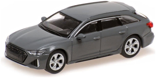 Minichamps 870 010012 Audi Rs 6 Avant, 2019, Grey 1:87 Scale *PRE ORDER £22.94*