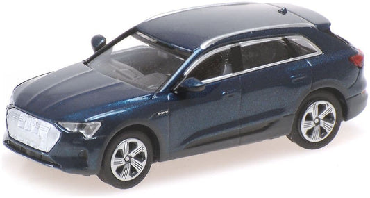 Minichamps 870 018222 Audi E-Tron, 2020, Dark Blue Metallic 1:87 Scale *PRE ORDER £22.94*
