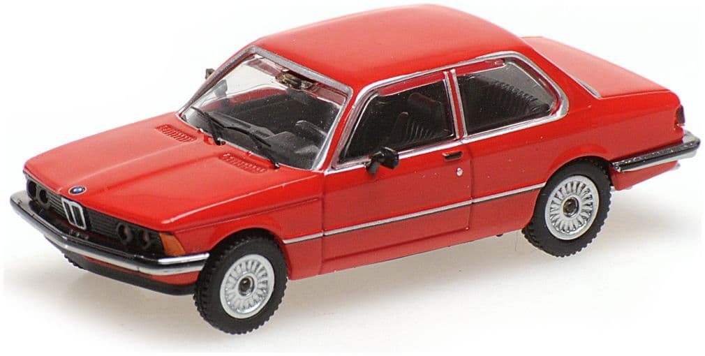 Minichamps 870 020004 Bmw 323I (E21), 1975, Red 1:87 Scale *PRE ORDER £22.94*