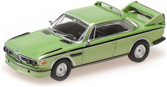Minichamps 870 020120 Bmw 3.0 Csl, 1973, Green Metallic 1:87 Scale *PRE ORDER £22.94*