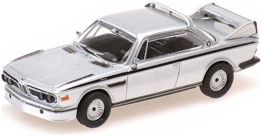 Minichamps 870 020122 Bmw 3.0 Csl, 1973, Silver 1:87 Scale *PRE ORDER £22.94*